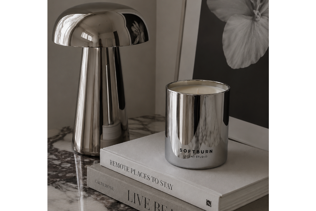 The Chrome Statement Candle (390g)